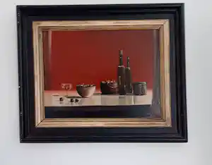 Henk Poeder - Wijn en noten verkocht voor € 150!