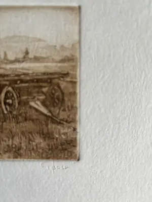 Giorgio Ferrari - boerenwagen in berglandschap kopen? Bied vanaf 20!