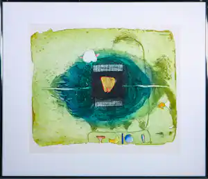 Michel van Overbeeke - Kleurets op papier, Love game II - Ingelijst kopen? Bied vanaf 70!