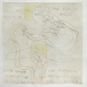 Anton Heyboer - Bijzonder werk, acryl met potlood kopen? Bied vanaf 125!