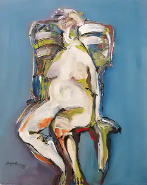 Klaus Dieter Engelke - Akt V verkocht voor € 90!
