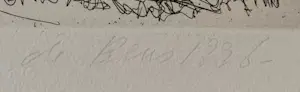 Jan de Beus - Ets: Landschap - 1996 kopen? Bied vanaf 39!