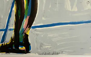 Alphons Freijmuth - handgesigneerde kleurenzeefdruk | 'Kris Kras' | 1994 kopen? Bied vanaf 70!