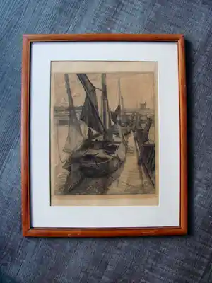 Joseph Lohman - Visschers te Vlissingen verkocht voor € 70!