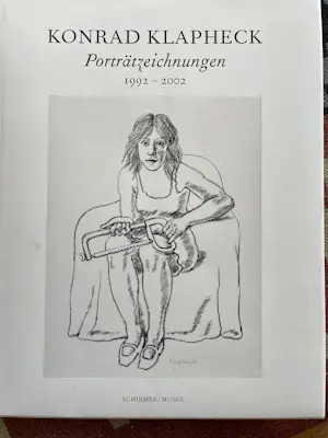Konrad Klapheck - Porträtzeichnungen,rijk geïllustreerd, gebonden kopen? Bied vanaf 10!