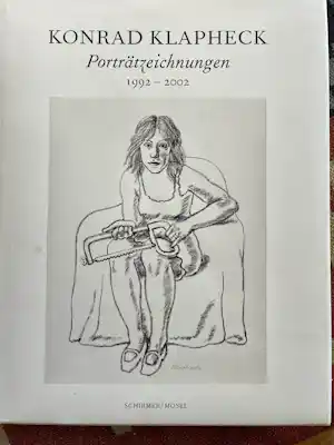 Konrad Klapheck - Porträtzeichnungen,rijk geïllustreerd, gebonden verkocht voor € 10!
