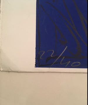 Jan Cremer - zeefdruk BALLERINA-P1 Handgesigneerd kopen? Bied vanaf 825!