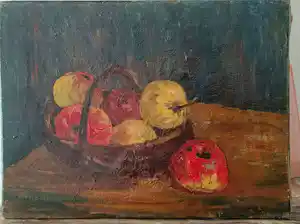 Jacques Méchin - Stilleven met appels kopen? Bied vanaf 40!