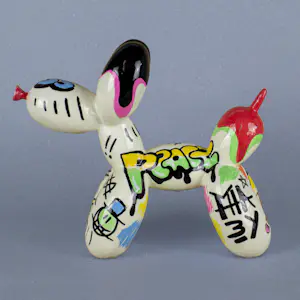 Josh Mahaby - Love & Peace Balloon Dog kopen? Bied vanaf 200!
