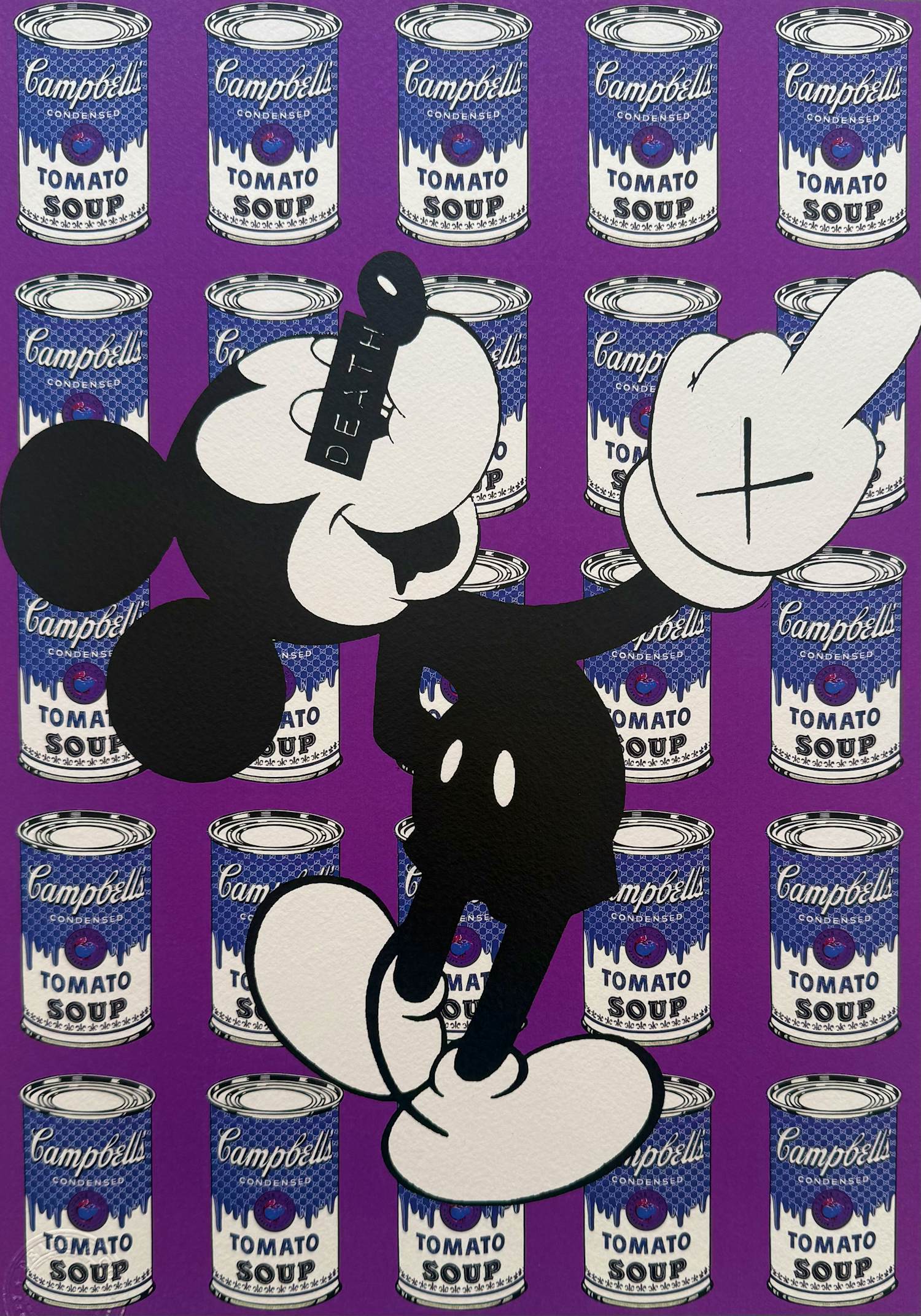 Death NYC - handgesigneerde zeefdruk | 