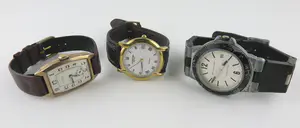 Lot van drie polshorloges (Bvlgari, Raymond Weil , J.W. Benson) kopen? Bied vanaf 200!