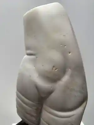 Francesca Zijlstra - Marmeren sculptuur | 'Tors van een vrouw' UNIEK WERK kopen? Bied vanaf 1500!