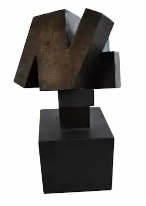 Norman Dilworth - Bronzen abstract verkocht voor € 1250!