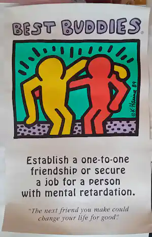 Keith Haring - Beste vrienden kopen? Bied vanaf 35!