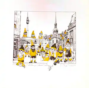 Bodo Boden - BVB "Beobachtung in Dortmund (Südtribüne)". kopen? Bied vanaf 180!
