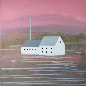 Myra de Vries - Acryl op doek, Midlands * 14 kopen? Bied vanaf 100!