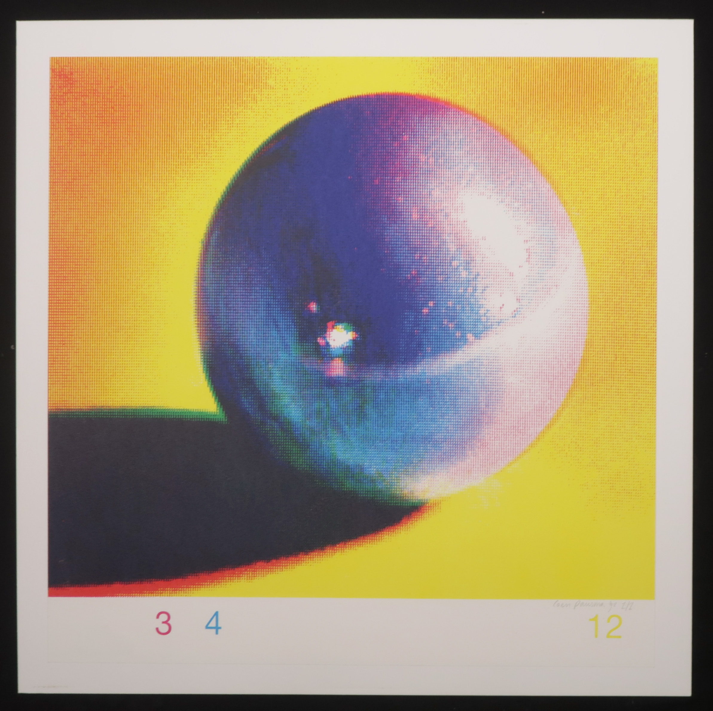 Coen Pausma - Lot van 4 zeefdrukken, Pingpongbal kopen? Bied vanaf 50!