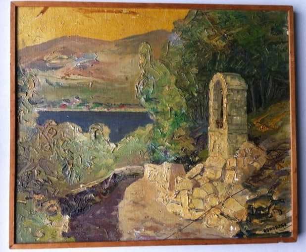 Bob Brobbel - Bob Brobbel (1907-1971) - Olieverf op paneel - Landschap Zuid frankrijk kopen? Bied vanaf 49!