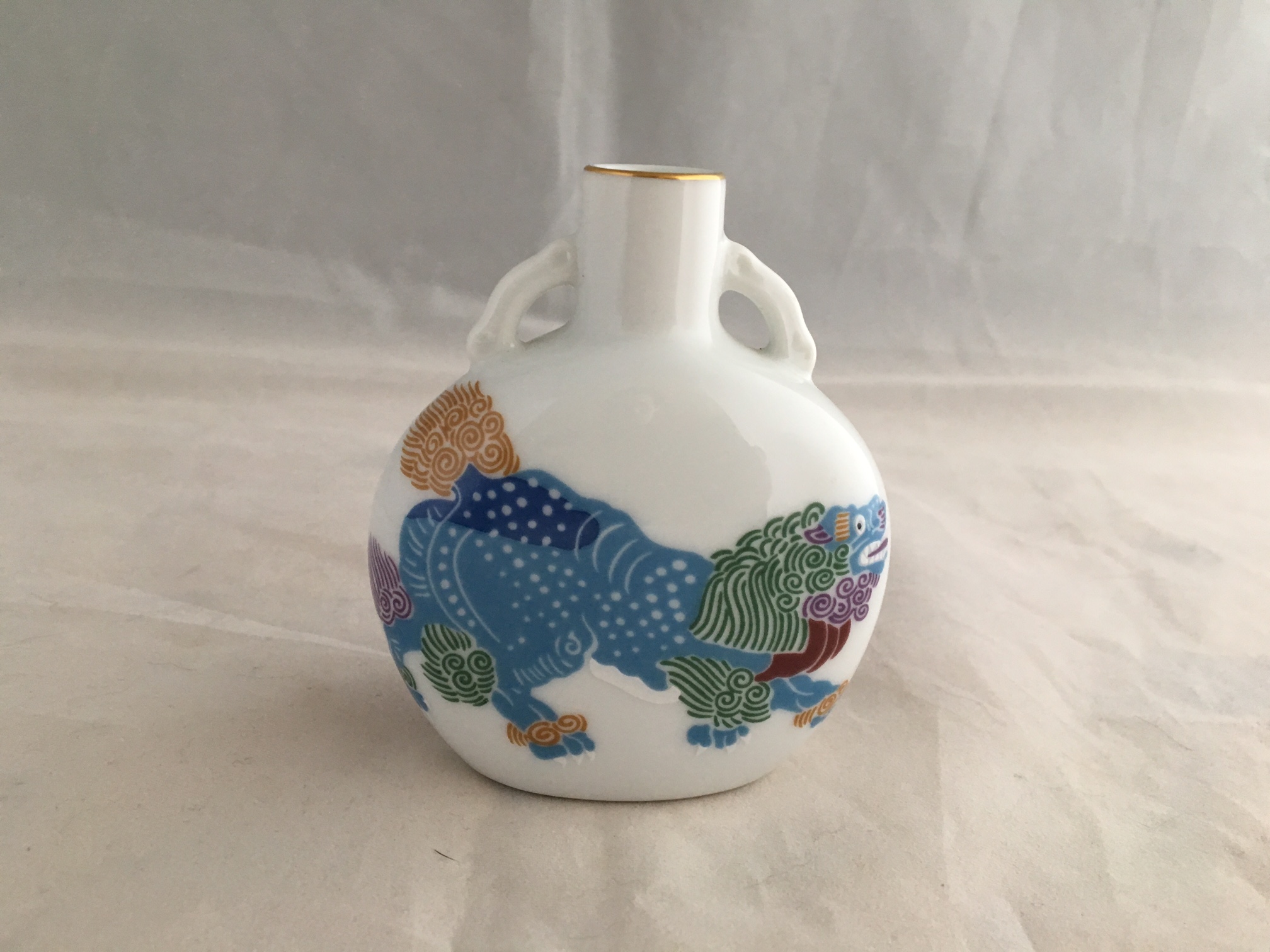 Niet of onleesbaar gesigneerd - Noritake hand beschilderd miniatuur vaasje kopen? Bied vanaf 1!