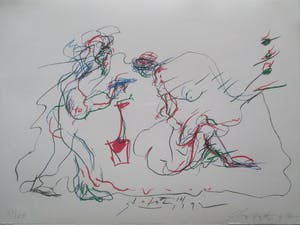 Ger Lataster - ingelijste litho kopen? Bied vanaf 70!