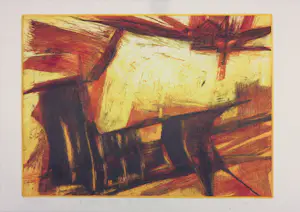 Nicol Rodriguez - Etsen, Lot van 19 abstracte composities kopen? Bied vanaf 150!