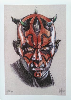 Niet of onleesbaar gesigneerd - "Star Wars" (16 litho's) kopen? Bied vanaf 1!