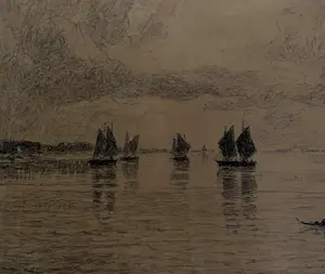 Carel Nicolaas Storm van 's-Gravesande - Lagune van Venetië kopen? Bied vanaf 120!