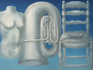 Rene Magritte - (naar), Le Temps menaçant, Lithografie kopen? Bied vanaf 475!
