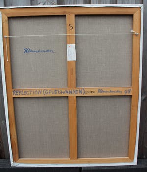 Jeroen Henneman - acryl op doek:reflecties: 1998 kopen? Bied vanaf 2750!