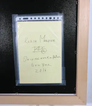 Karim Marquez - Olieverf op papier, The Journey - Ingelijst kopen? Bied vanaf 50!