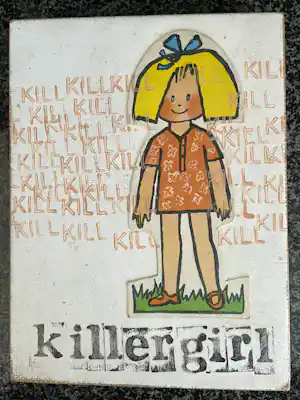 Jan M. Petersen - "Killergirl" (Unikat von 2008) kopen? Bied vanaf 90!