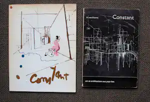 Constant - 2 boekjes: 1 x tentoonstellingsuitgave + 1x kunst en architectuur verkocht voor € 50!