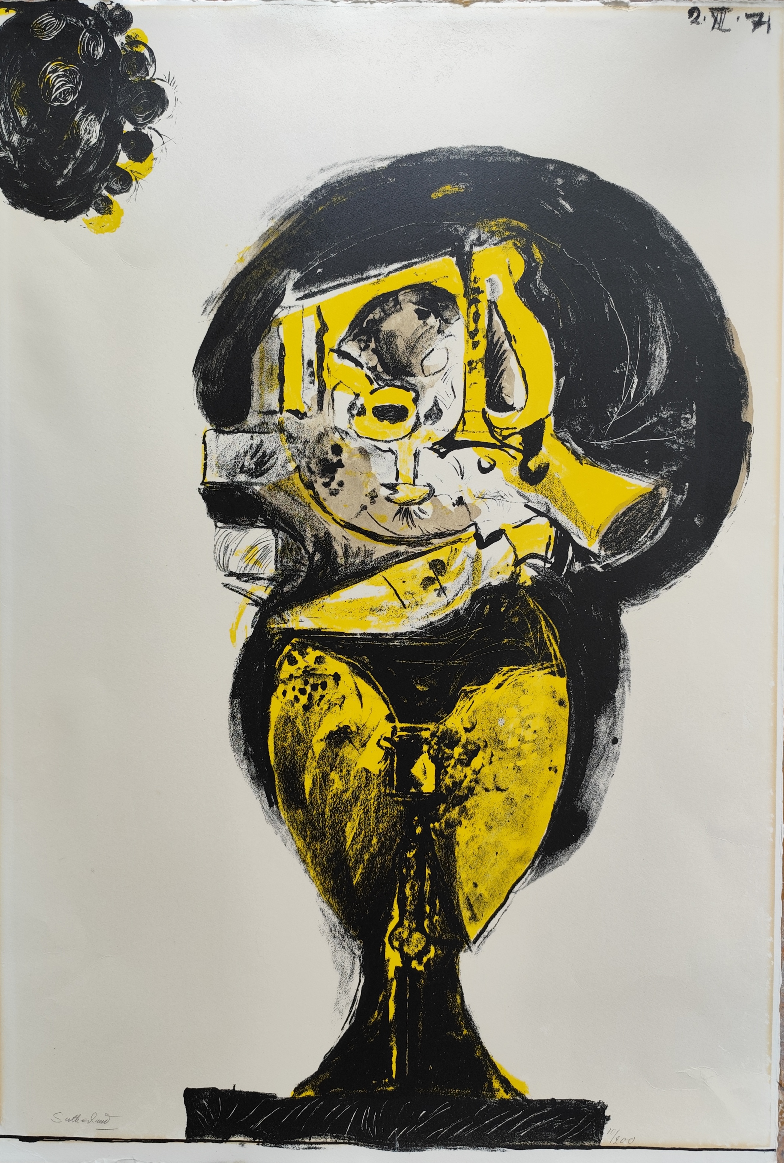 Graham Sutherland - Standing Rock Form (Forme de roche dressée) kopen? Bied vanaf 200!