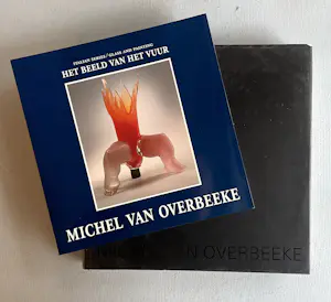 Michel van Overbeeke - Bijzondere lamp van glas / Droomluchter - inclusief 2 boeken! kopen? Bied vanaf 150!