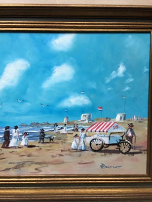 Henk Poeder - Strand bij scheveningen kopen? Bied vanaf 129!