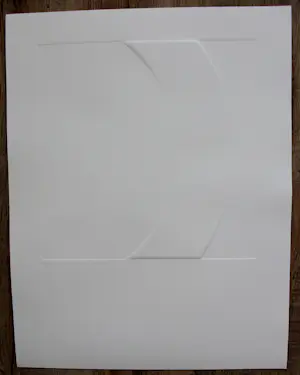 Harry van Kuyk - Reliëfdruk: Geometrische compositie kopen? Bied vanaf 195!