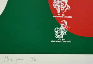 Rob Scholte - handgesigneerde kleurenzeefdruk | 'Moral Justice' | 1991 kopen? Bied vanaf 150!