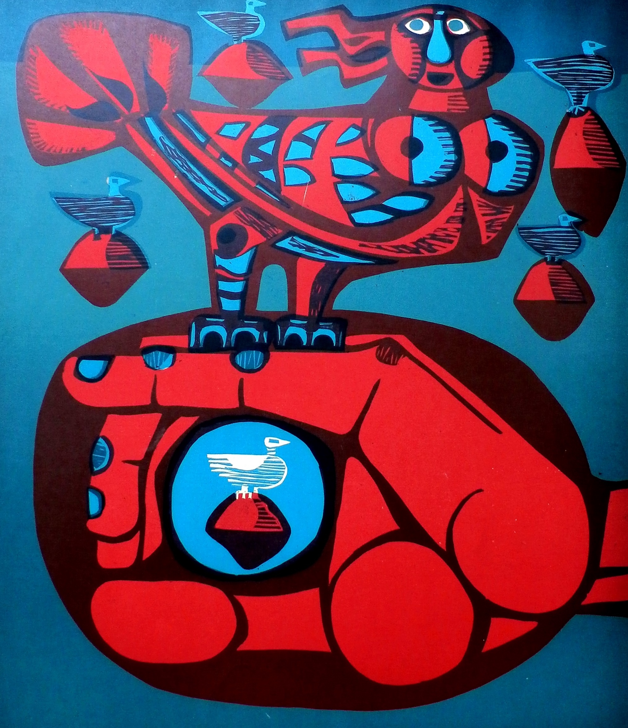 Gerrit de Moree - Litho: Veraf en dichtbij - 1976 verkocht voor € 45!