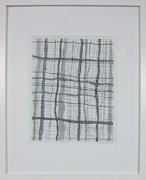 Helen Nieuwendijk - Gemengde techniek op papier, Zonder titel - Ingelijst kopen? Bied vanaf 40!