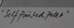 Ger van Elk - Zeefdruk: "Self painted palet" - 1993 kopen? Bied vanaf 399!