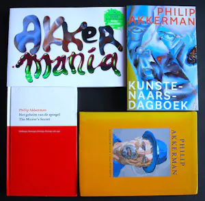 Philip Akkerman - 4 boeken: 2010,2011, 2001 (gesigneerd),1992. kopen? Bied vanaf 50!