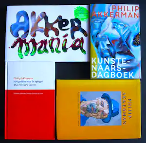 Philip Akkerman - 4 boeken: 2010,2011, 2001 (gesigneerd),1992. kopen? Bied vanaf 50!