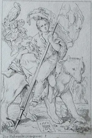 Albrecht Durer - Konvolut Bildnisse und Allegorien 2 Blätter mit 8 Motiven kopen? Bied vanaf 70!