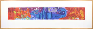 Mohammed Quraish - Zeefdruk, Creature III - Ingelijst (Groot) kopen? Bied vanaf 50!