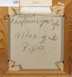 Ruud Lanfermeijer - Olieverf op doek, Alles gut Pipo kopen? Bied vanaf 35!