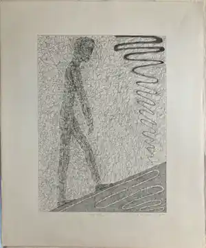 Kees Spermon - Zonder titel (lopende man) kopen? Bied vanaf 25!