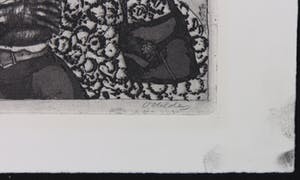 Jan van Helden - Ets en aquatint, De gewaagde grap kopen? Bied vanaf 35!