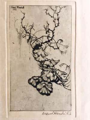 Arend Hendriks - Zes etsen uit 1922-1923 verkocht voor € 51!