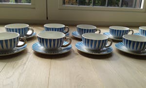 Keramiekfabriek Nimy - 10 delig koffieservies kopen? Bied vanaf 120!