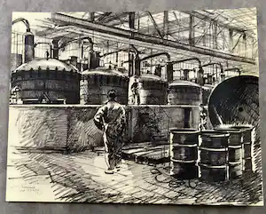 Bernard van Vlijmen - Nederlandse Kabel Fabriek (set van 15). verkocht voor € 50!